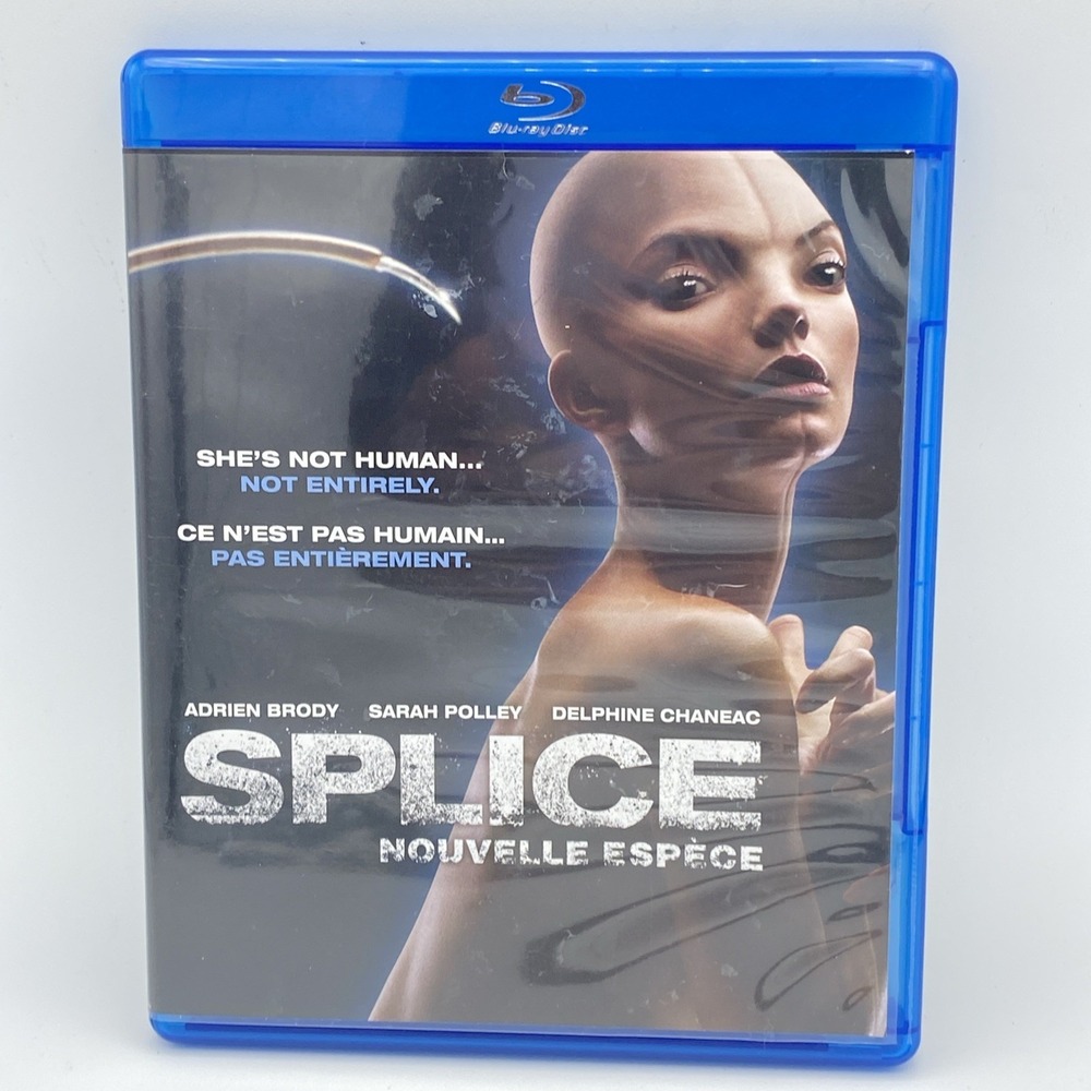 Splice Blu-ray Disc‎ 2010 Canadian Bilingual Adrien Brody, Sarah Polley